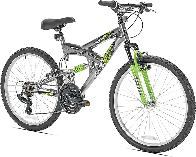 Northwoods Aluminum Full Suspension Mountain Bike